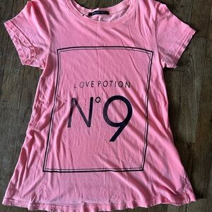 Wildfox Pink Love Potion Graphic Tee